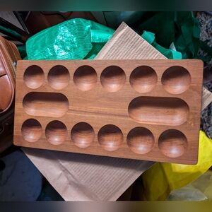 Mancala Teak board - Made In denmark